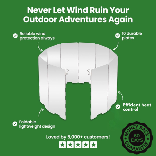 Foldable Aluminium Wind Shield